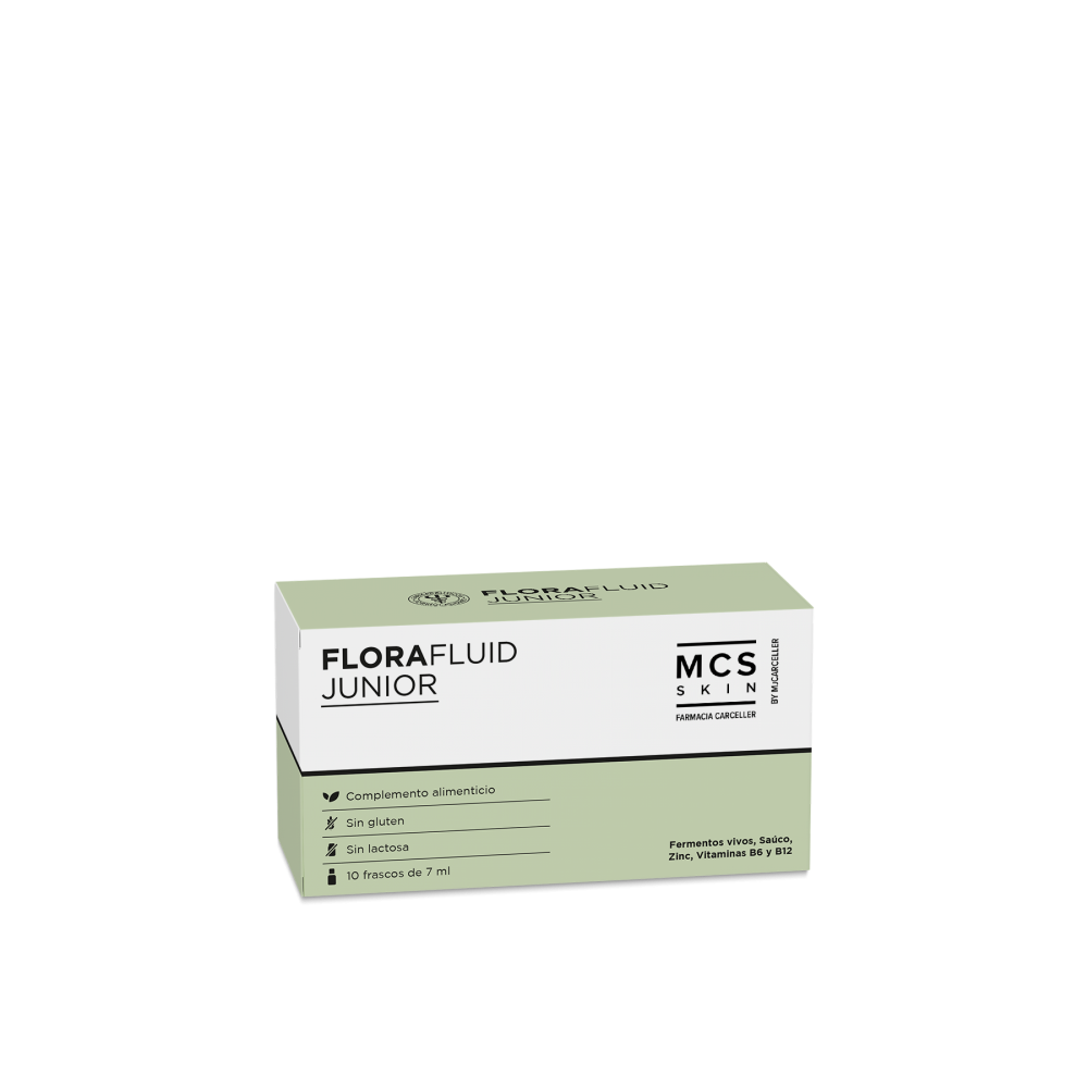 Florafluid Junior  10 Frascos De 7 Ml