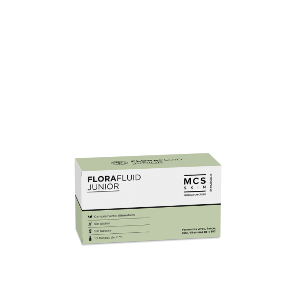Florafluid Junior  10 Frascos De 7 Ml