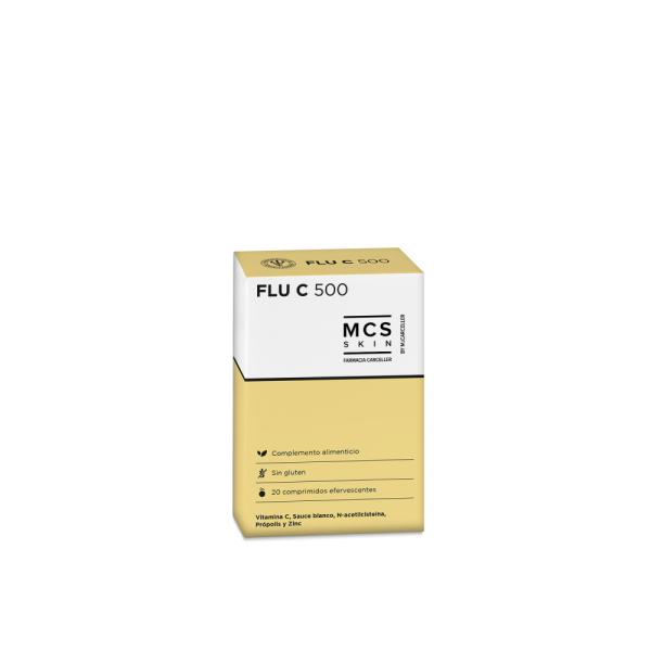 Flu C 500  20 Comprimidos Efervescentes