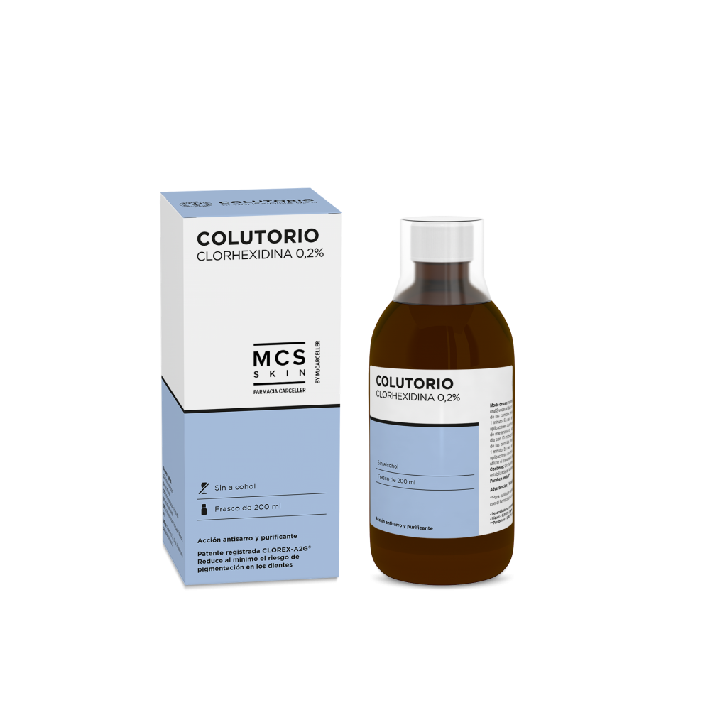 Colutorio  Clorhexidina 0,2%  Frasco De 200 Ml