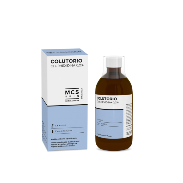 Colutorio  Clorhexidina 0,2%  Frasco De 200 Ml