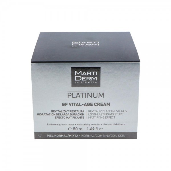 Martiderm Platinum Gf Vital Age Crema Piel Normal Y Mixta 50 Ml