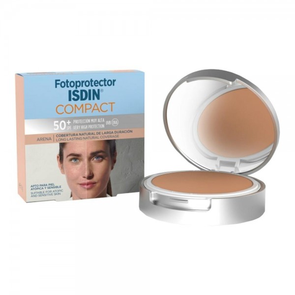 Fotoprot Isdin Spf 50+ Maquil Compact Oil-Free Arena 10G