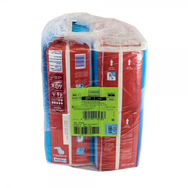 Pañal Inco Lindor Anatom Noche 80U