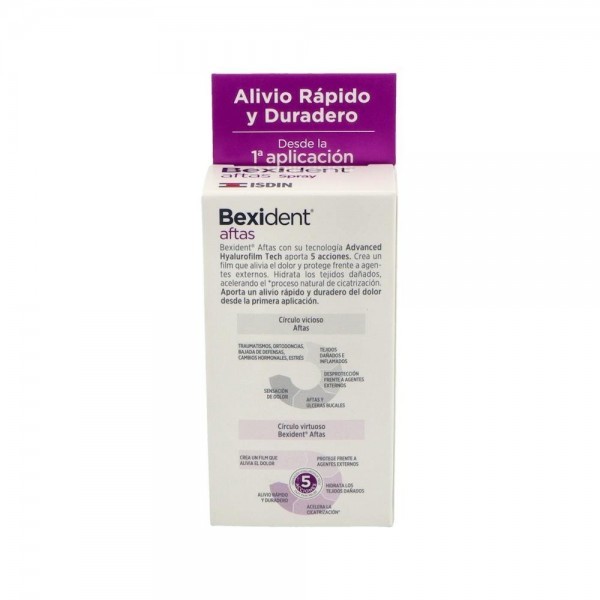 Bexident Aftas Spray Bucal Protec 15Ml