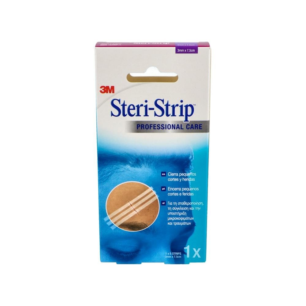 Steri Strip Minnesot 3X 75Mm 5 Tiras 1540F