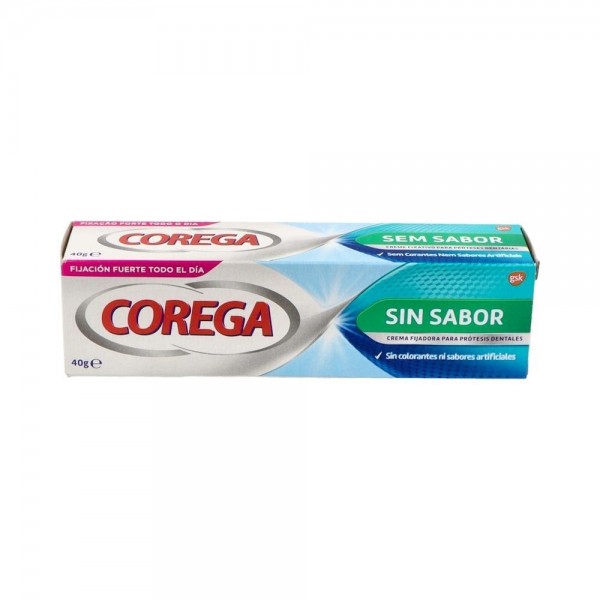 Corega Extra Fuerte Sin Sabor 40 Ml