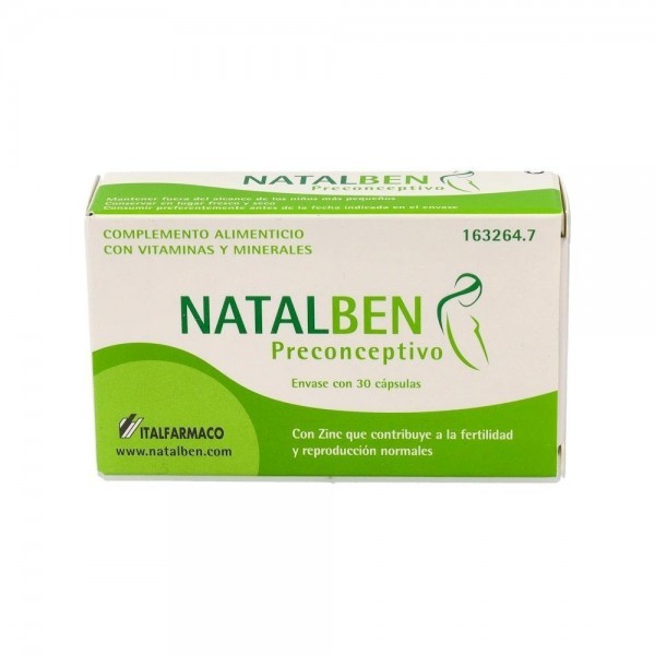 Natalben Preconceptivo 30 Caps