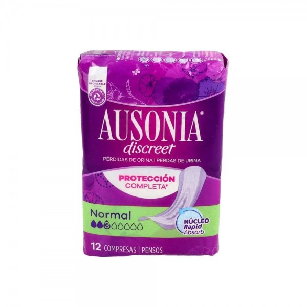 Ausonia Discreet Normal 12 Un (3 Gotas)