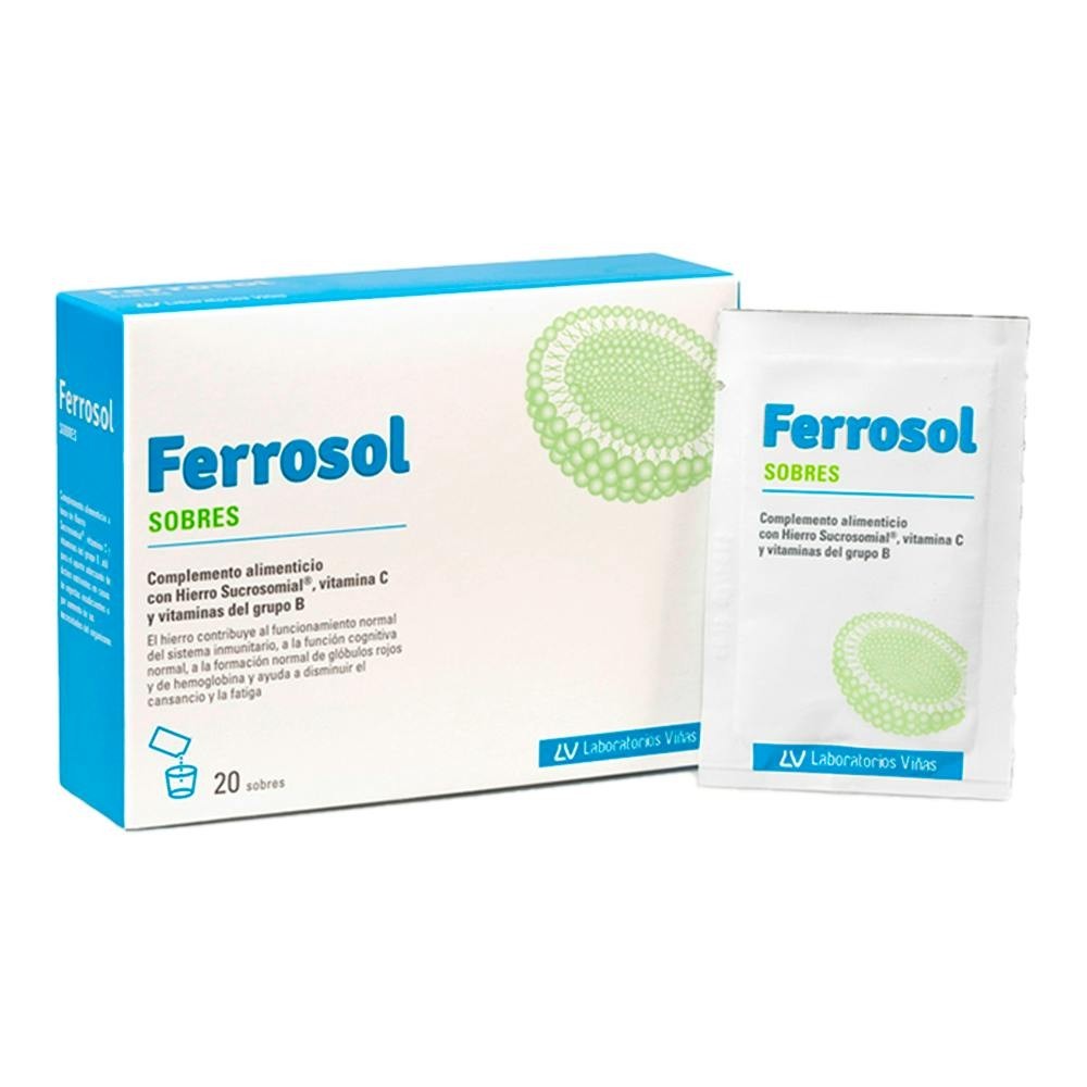 Ferrosol 20 Sobres