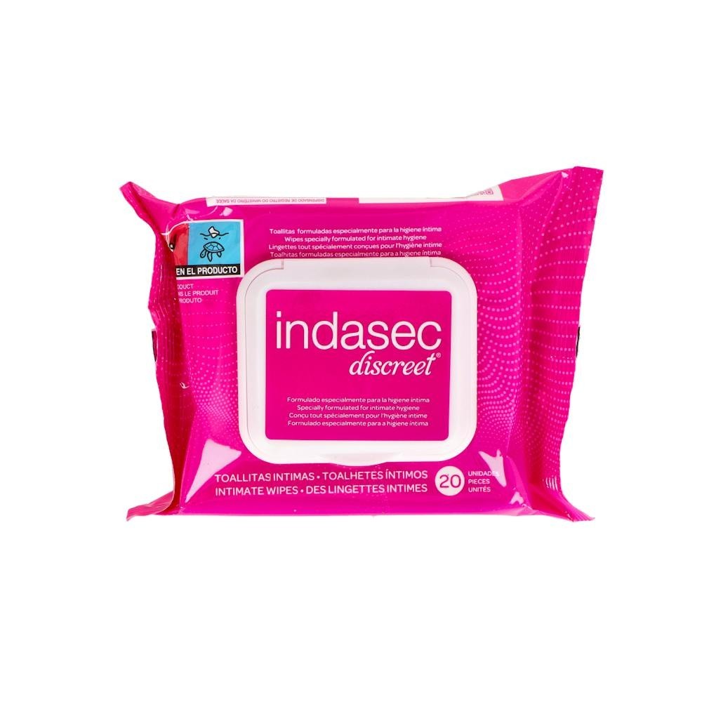 Indasec Toallita Higiene Intima Bsa 20 Uds