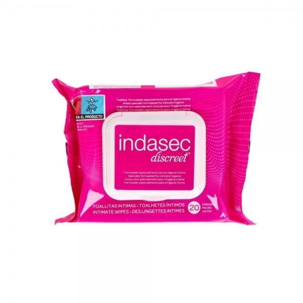Indasec Toallita Higiene Intima Bsa 20 Uds