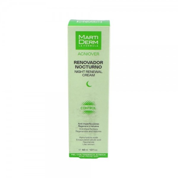 Martiderm Acniover Renovador Nocturno 40 Ml