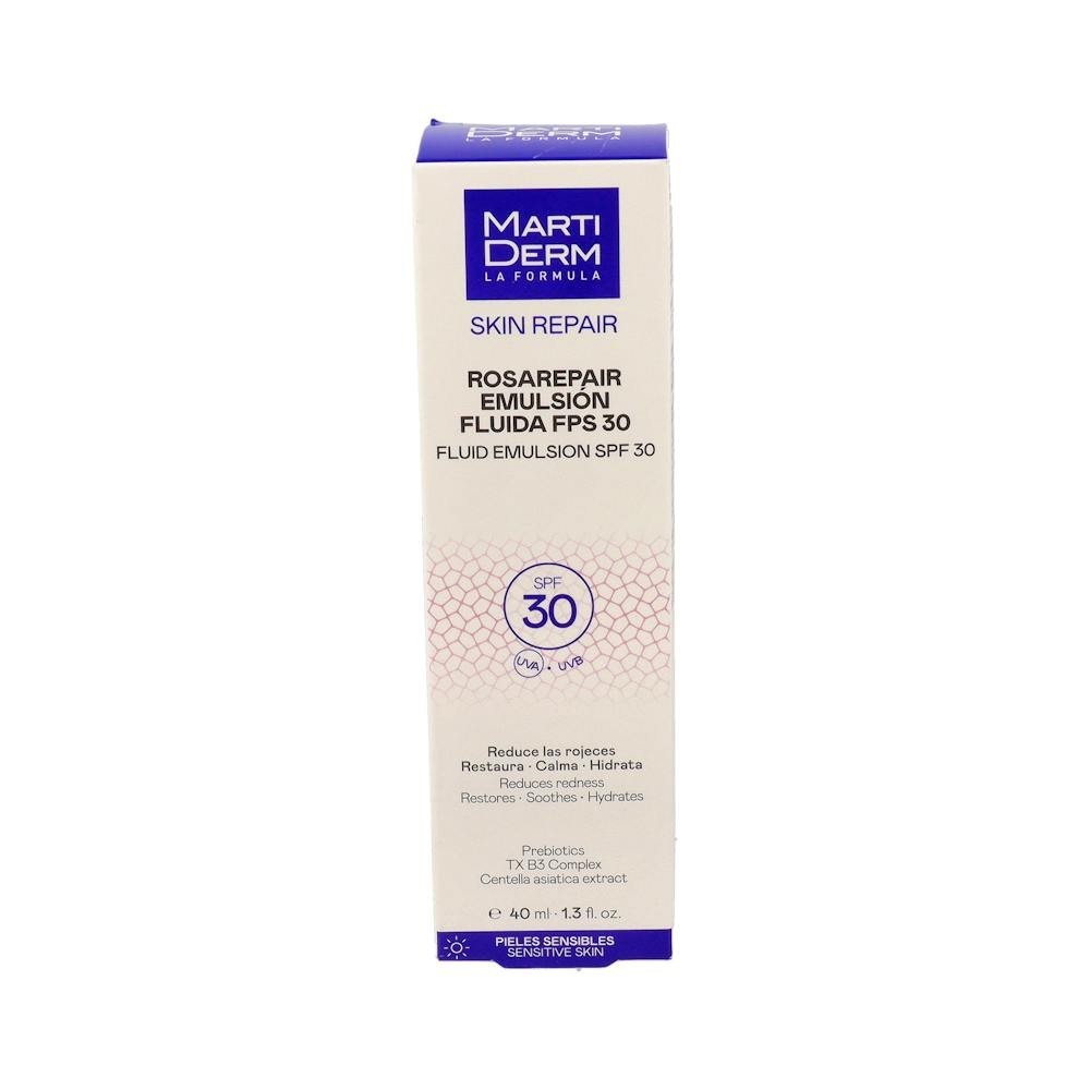 Martiderm Rosarepair Emulsion Fluida Fps 30 40 Ml