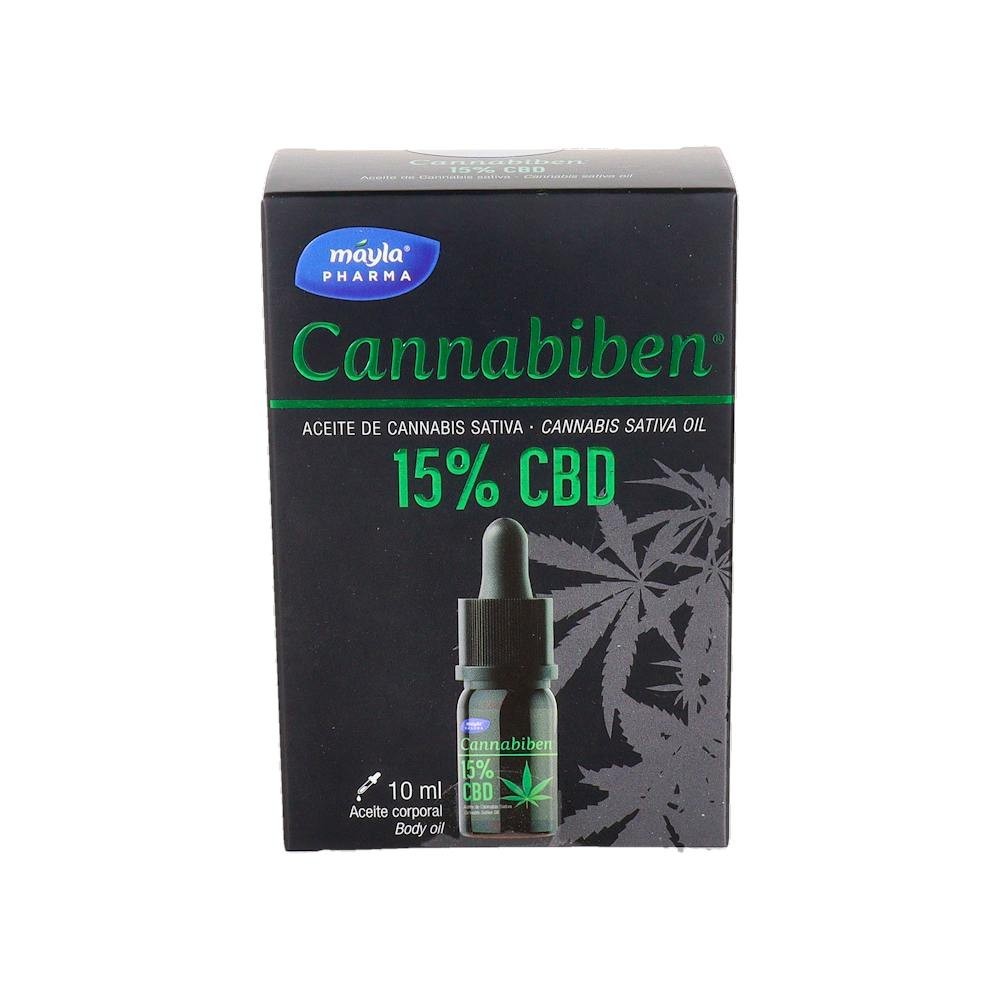 Mayla Cannabiben 15% Cbd Aceite Corporal 10 Ml