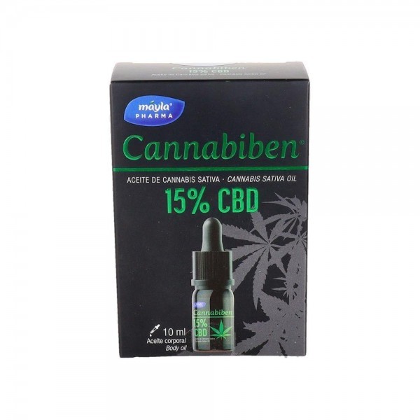 Mayla Cannabiben 15% Cbd Aceite Corporal 10 Ml