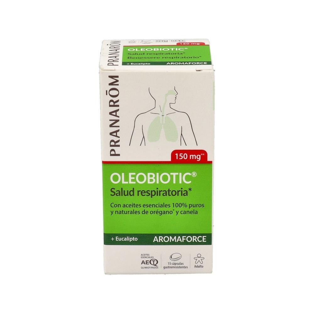 Pranarom Oleobiotic 15 Capsulas